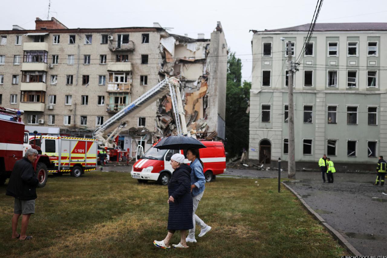 Russia's invasion of Ukraine continues, in Kharkiv