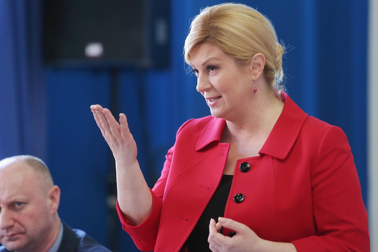 Kolinda Grabar-Kitarović u Bedekovčini