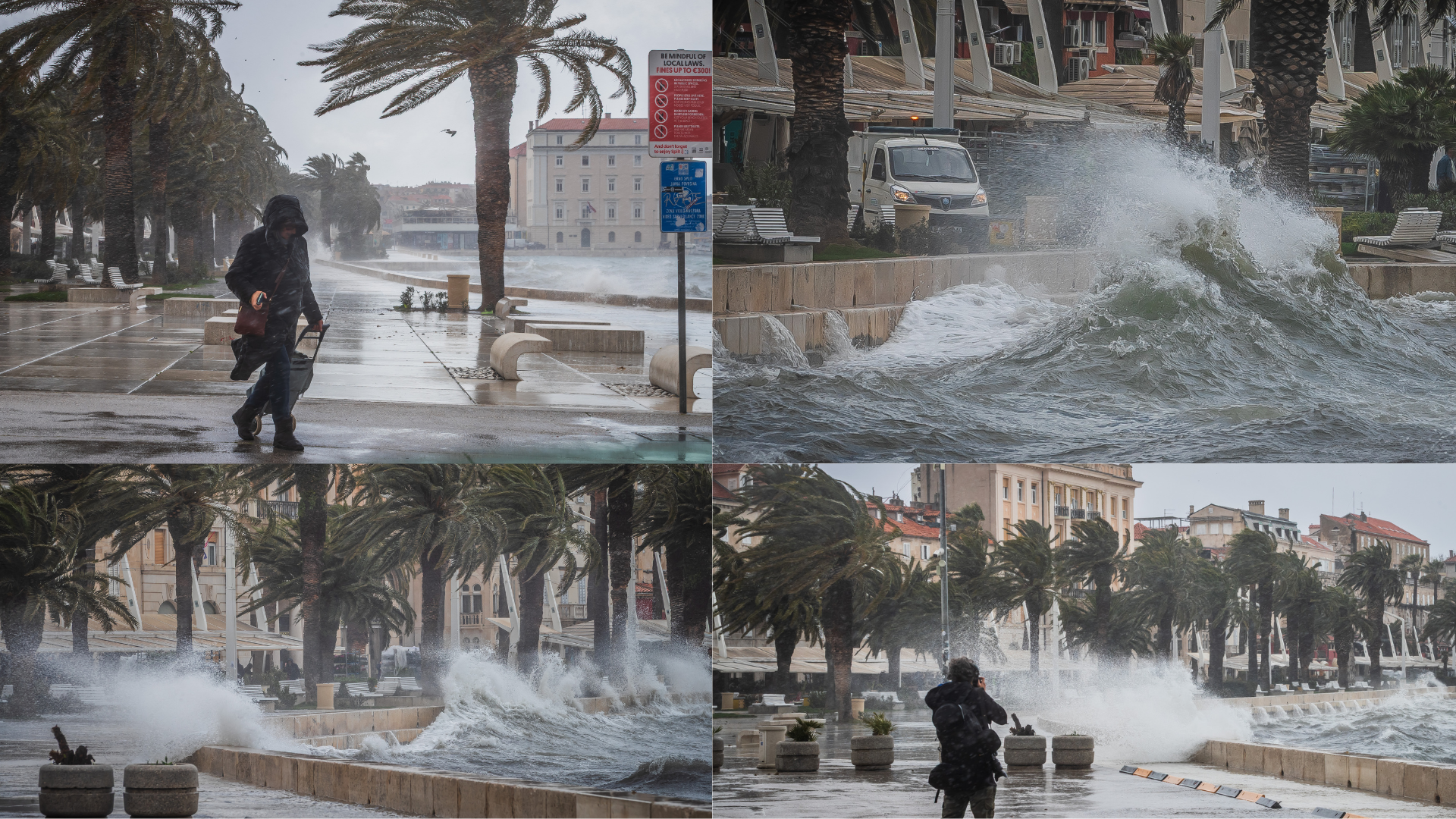 Hrvatsku je je zahvatila oštra promjena vremena.