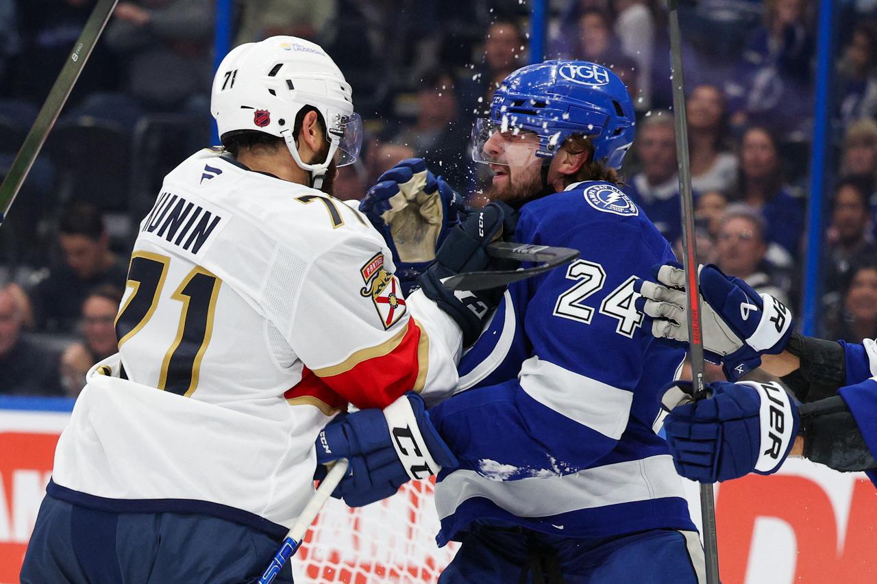 NHL: Preseason-Florida Panthers at Tampa Bay Lightning