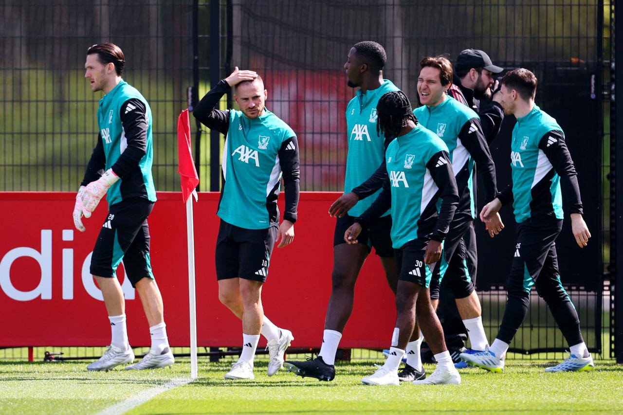 UEFA Champions League - Liverpool Training