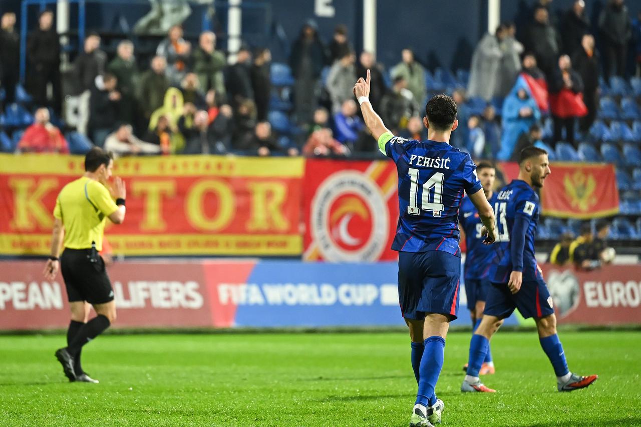 Utakmica kvalifikacija za Svjetsko nogometno prvenstvo 2026. Crna Gora - Hrvatska