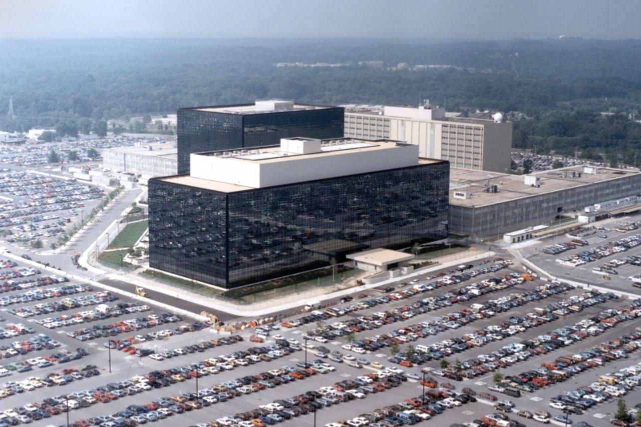'An undated aerial handout photo shows the National Security Agency (NSA) headquarters building in Fort Meade, Maryland.  The U.S. National Security Agency has broken privacy rules or overstepped its 