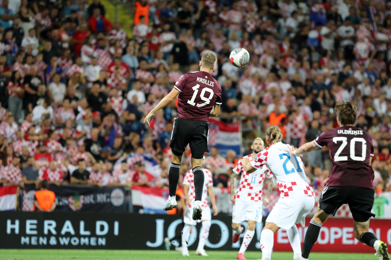 Rijeka: Hrvatska i Latvija igraju kvalifikacijsku utakmicu za EURO 2024