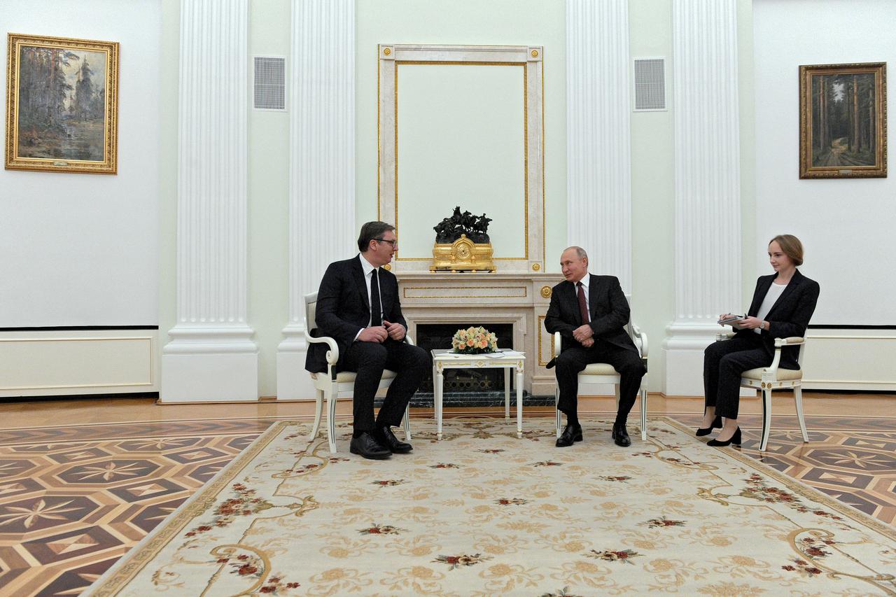 Sastanak Vu?i?a i Putina u Moskvi
