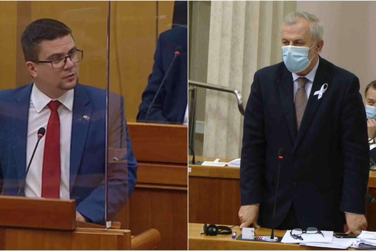 Domagoj Hajduković i Ante Sanader