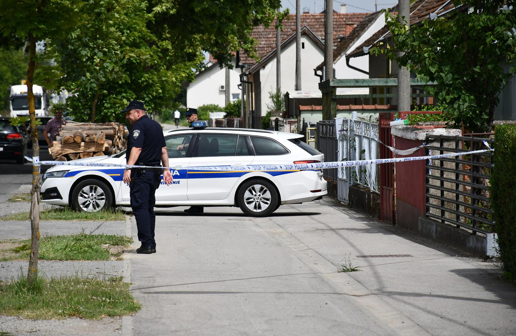 20.06.2024., Slavonski Brod - Dvostruko ubojstvo u ulici Svetog Lovre. Nesluzbeno, sin (45) usmrtio je svoje roditelje. Photo: Ivica Galovic/PIXSELL