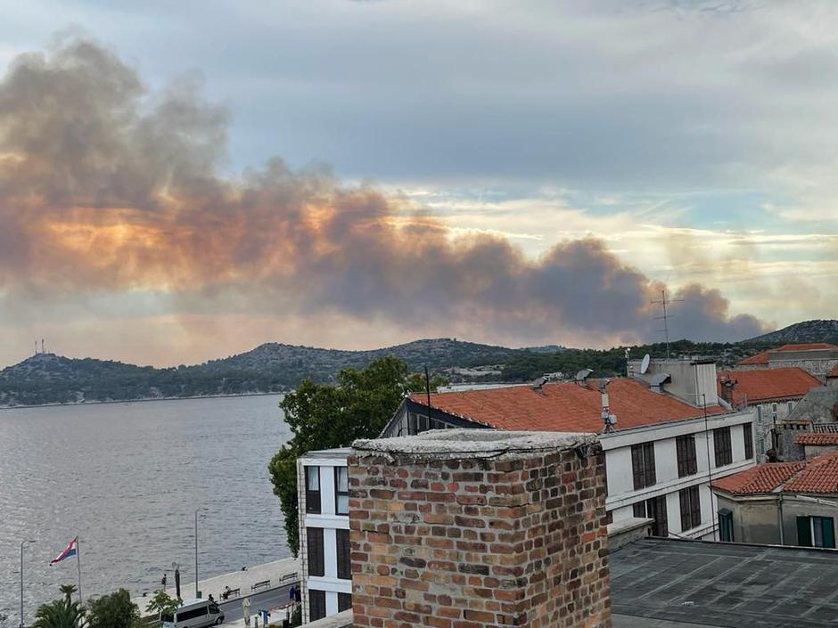 Požar kod Šibenika