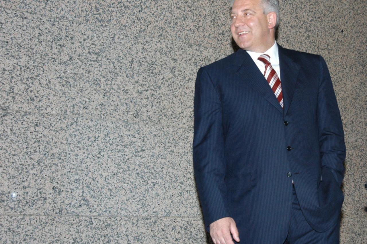 \'unutrasnja, 11.05.2005. ZAGREB, ,  otvaranje digitalne gruntovnice , sanader,  snimio Patrik Macek\'