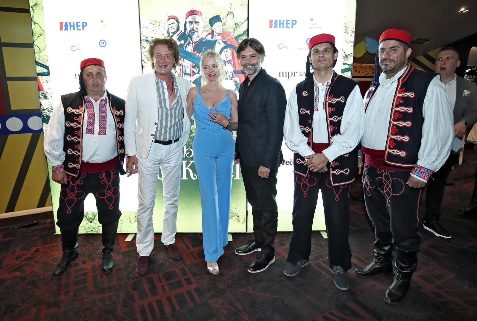 14.06.2022., Zagreb - Branimir Mingle Mall. Premijera Vecernjakovog filma "Zumberacki uskoci". Photo: Sanjin Strukic/PIXSELL