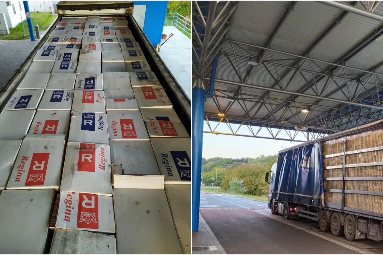 Švercao cigarete u kamionu