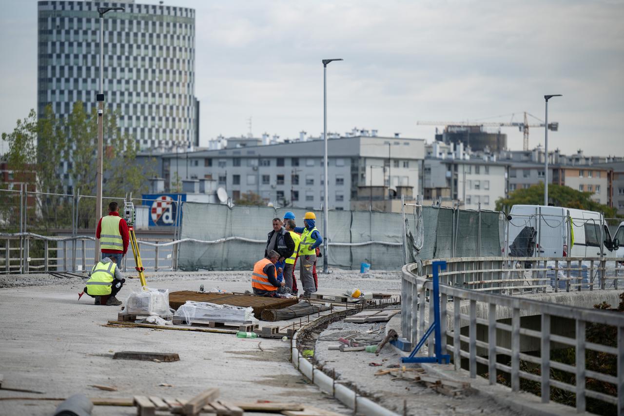 Zagreb: Radovi na obnovi treće razine petlje