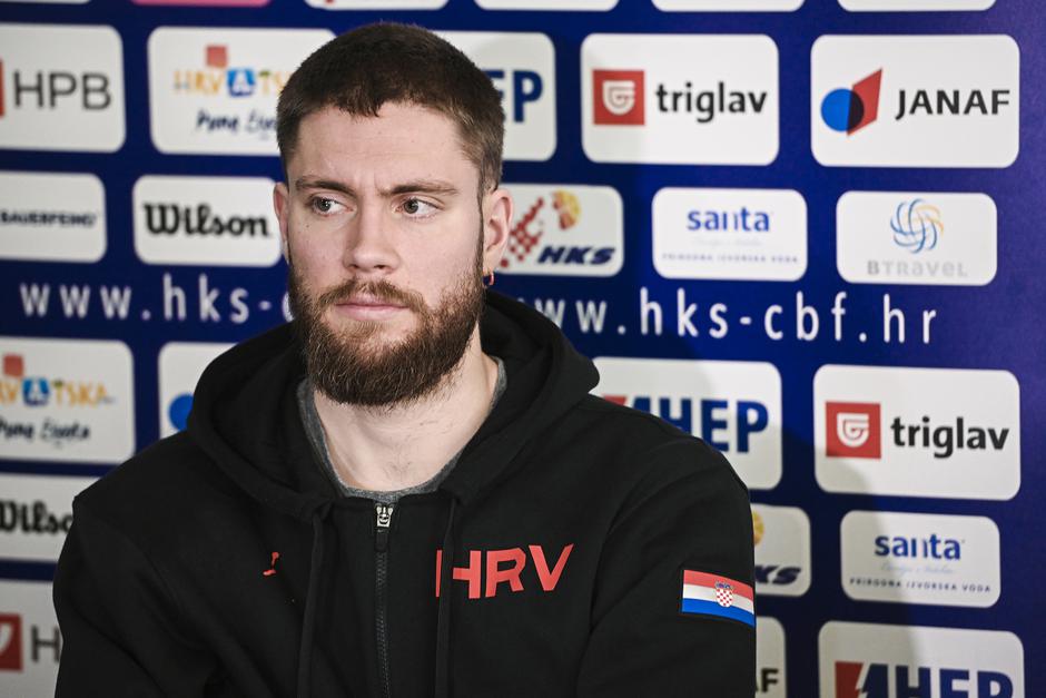 Split: Konferencija za medije uoči pretkvalifikacijske utakmice između Hrvatske i Austrije