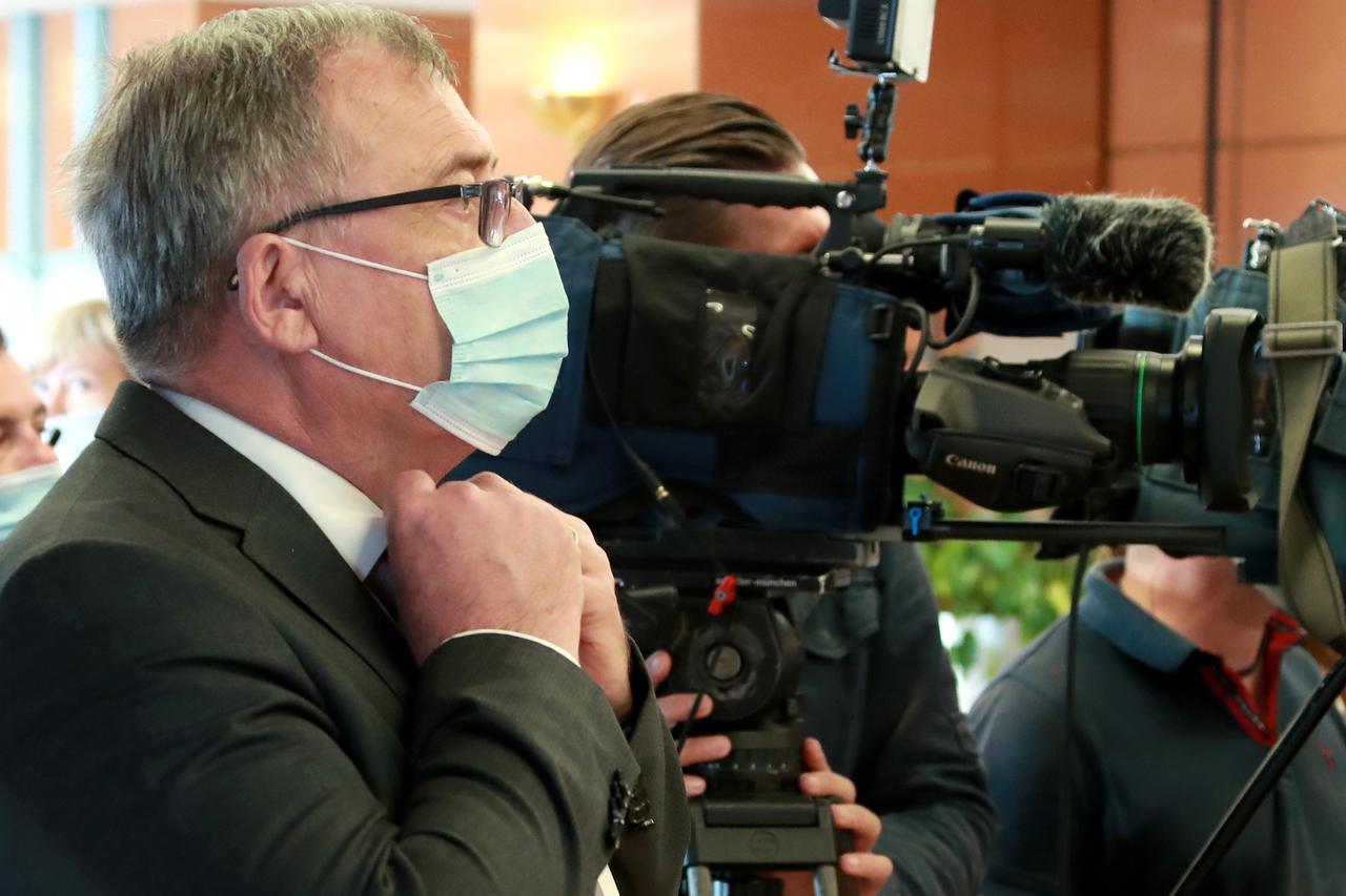 Zagreb: Krunoslav Capak nakon konferencije se obratio medijima