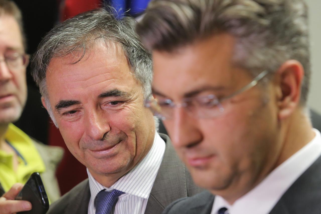 Milorad Pupovac i Andrej Plenković