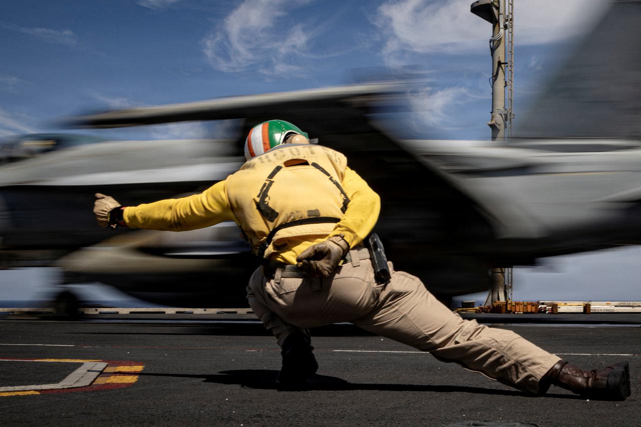 USS Gerald R. Ford (CVN 78) Conducts Flight Operations during Operation Epic Fury