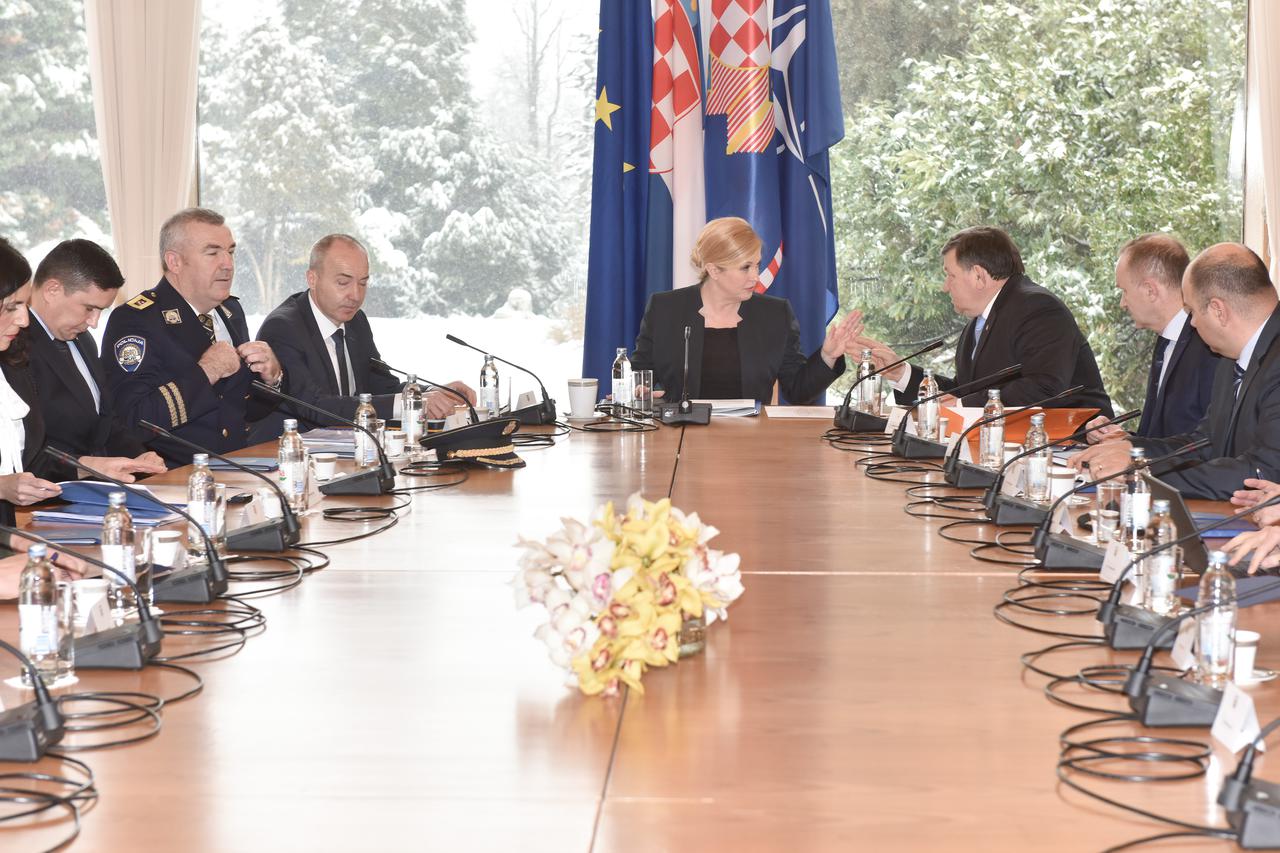 Održana 11. sjednica Vijeća za nacionalnu sigurnost