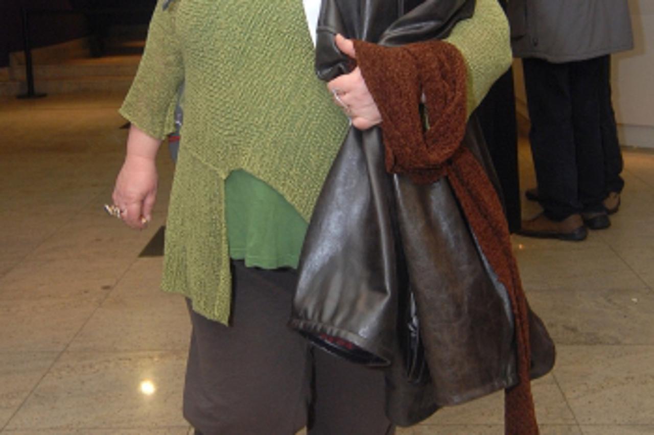 '27.01.2009., Zagreb - Premijera filma Sumnja u Movieplexu. Elizabeta Gojan.  Photo: Matija Habljak/Vecernji list'