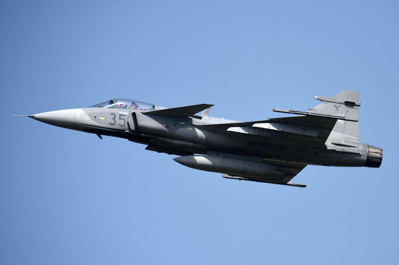 Saab JAS 39C Gripen.