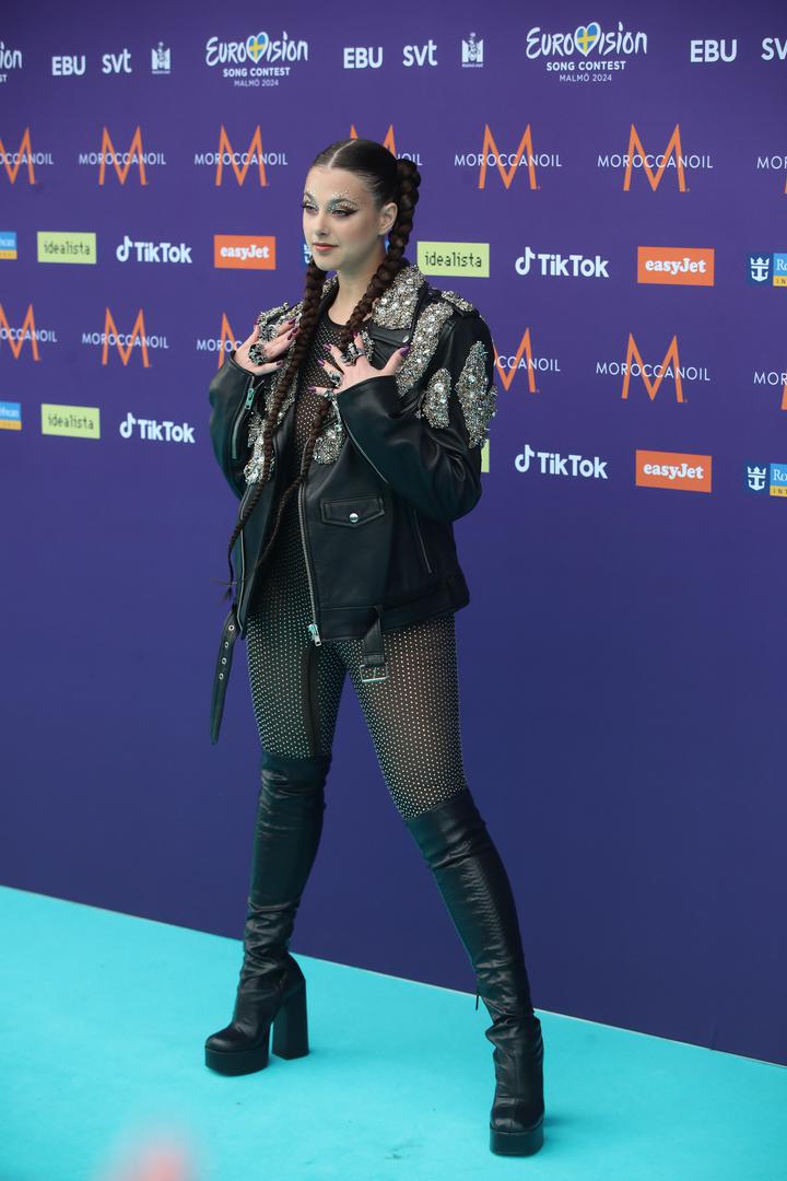 05.05.2024., Malmo, Svedska - Tirkizni tepih, predstavljanje sudionika Eurosonga. Tali, predstavnica Luksemburga Photo: Sanjin Strukic/PIXSELL