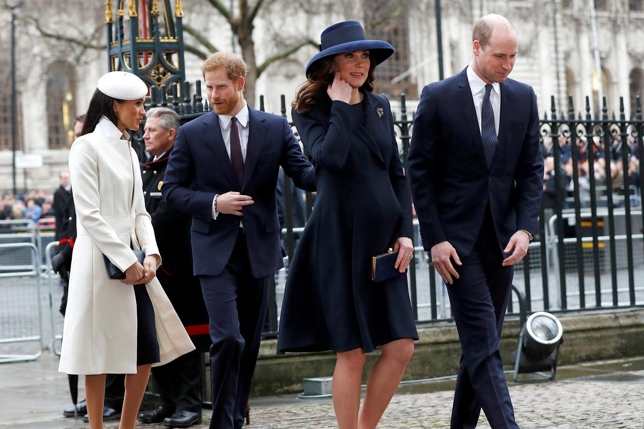Harry, Meghan, Kate i William