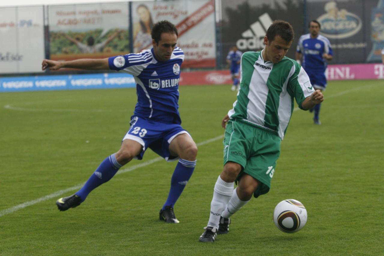\'19.09.2010., Koprivnica - Filip Marcic, nogometau009A Slavena Belupa. Photo: Marijan Susenj/PIXSELL\'