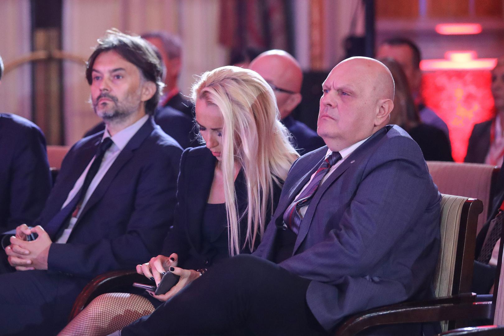 Glavni urednik Večernjeg lista Dražen Klarić, direktorica i članica uprave Večernjeg lista Andrea Borošić i član uprave Večernjeg lista Renato Ivanuš