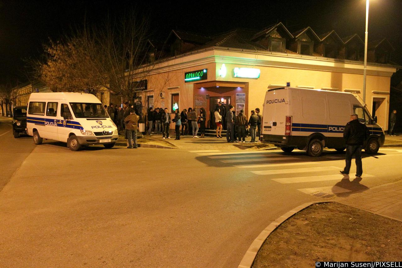 Koprivnica: Policijski pretres kluba Orinoco
