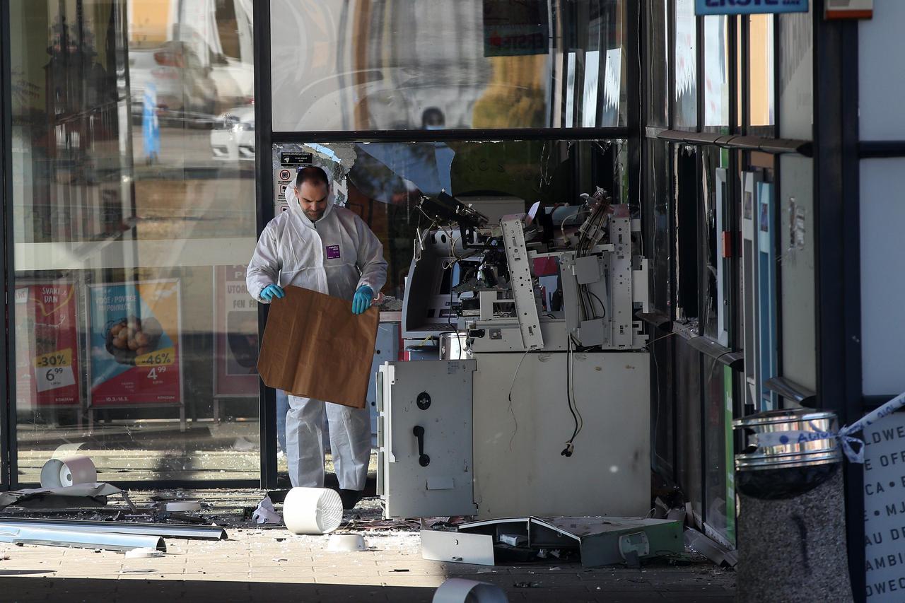 U Sesvetama raznesen bankomat, očevid u tijeku