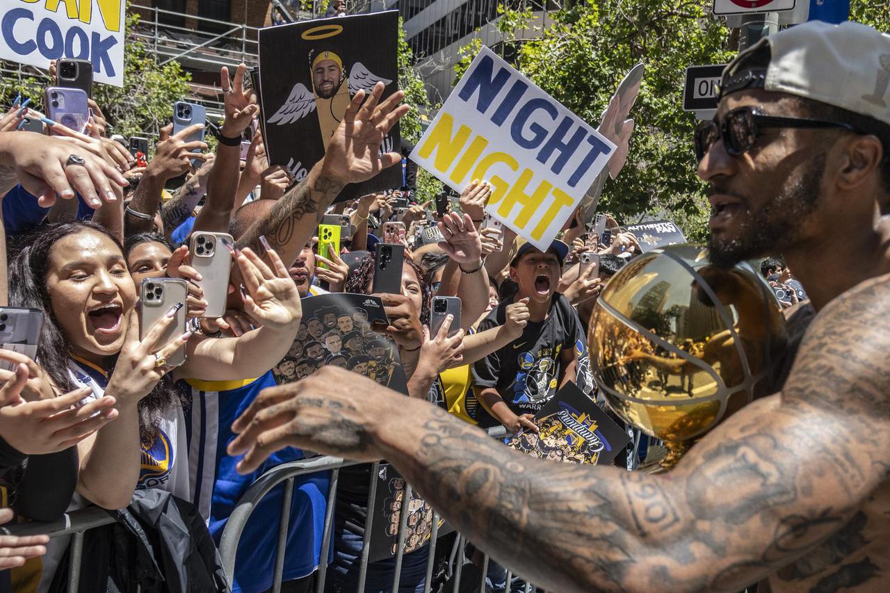 San Fracisco Celebrates Golden State Warriors Championship