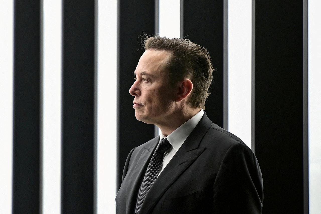 FILE PHOTO: Tesla CEO Elon Musk is seen in Germany