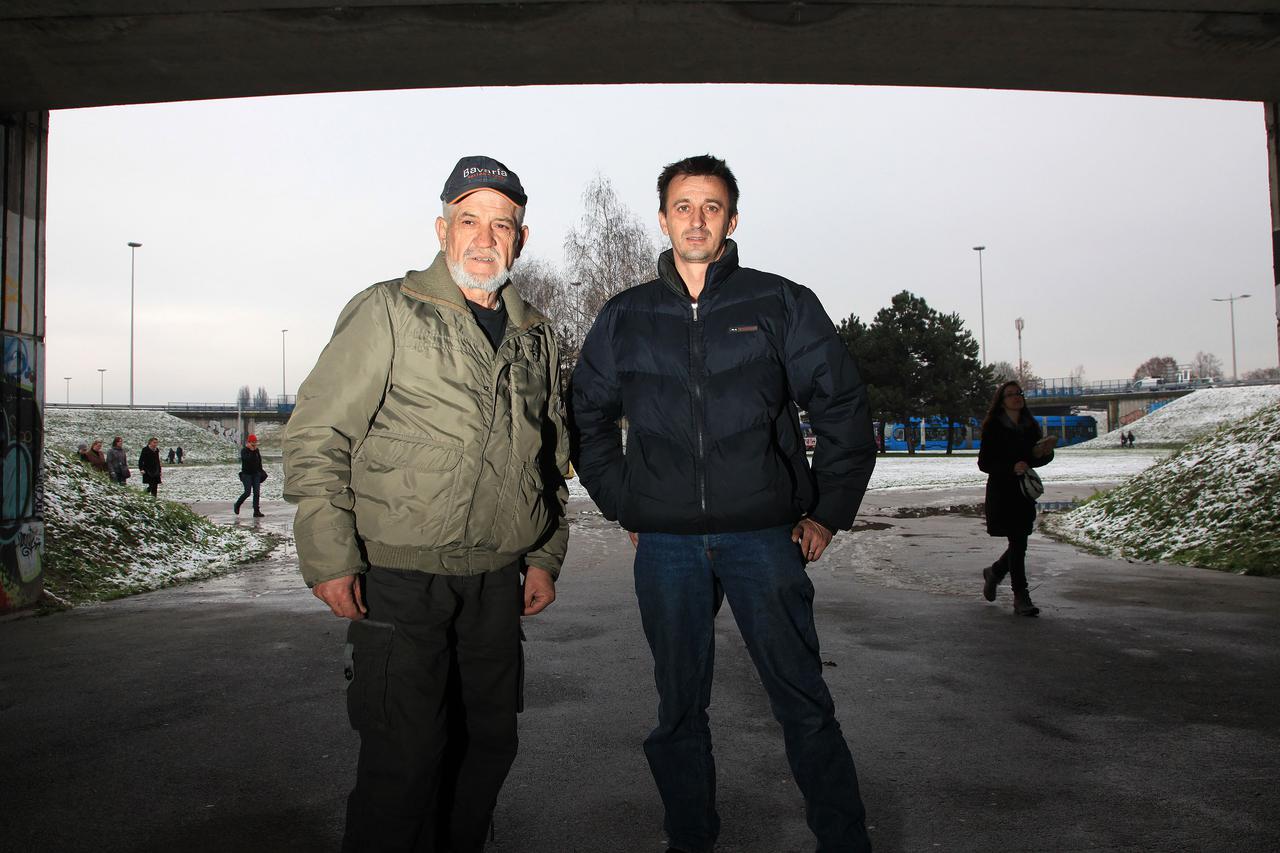 3.12.2010., Laniste, Zagreb - Petar Matic i Mijo Kristic iz 