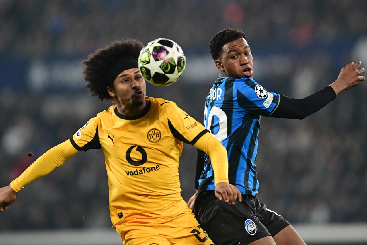 UEFA Champions League - Play Off - Second Leg - Atalanta v Borussia Dortmund