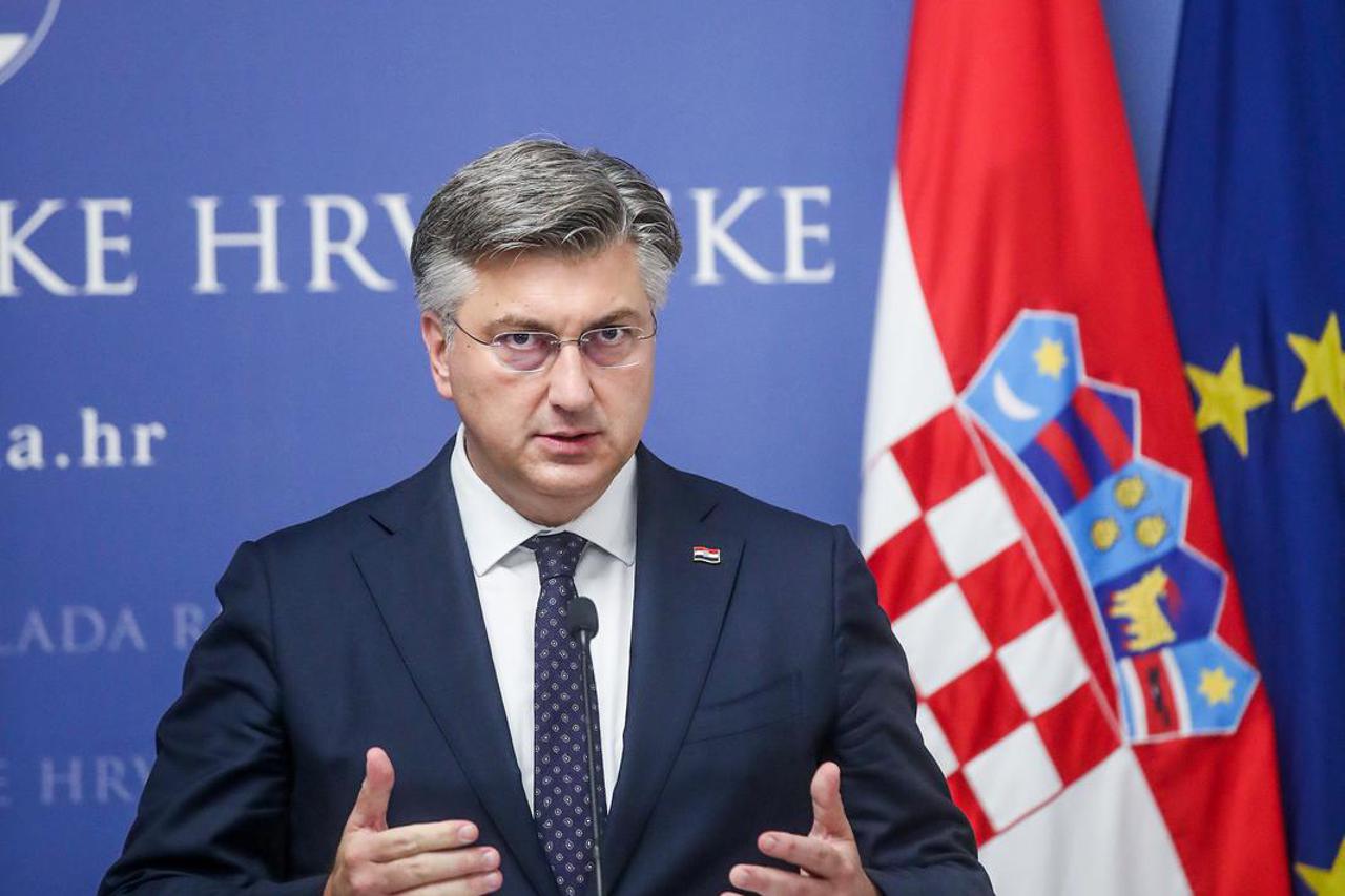 Zagreb: Premijeri Plenković i Golob obratili se javnosti nakon potpisivanja sporazuma