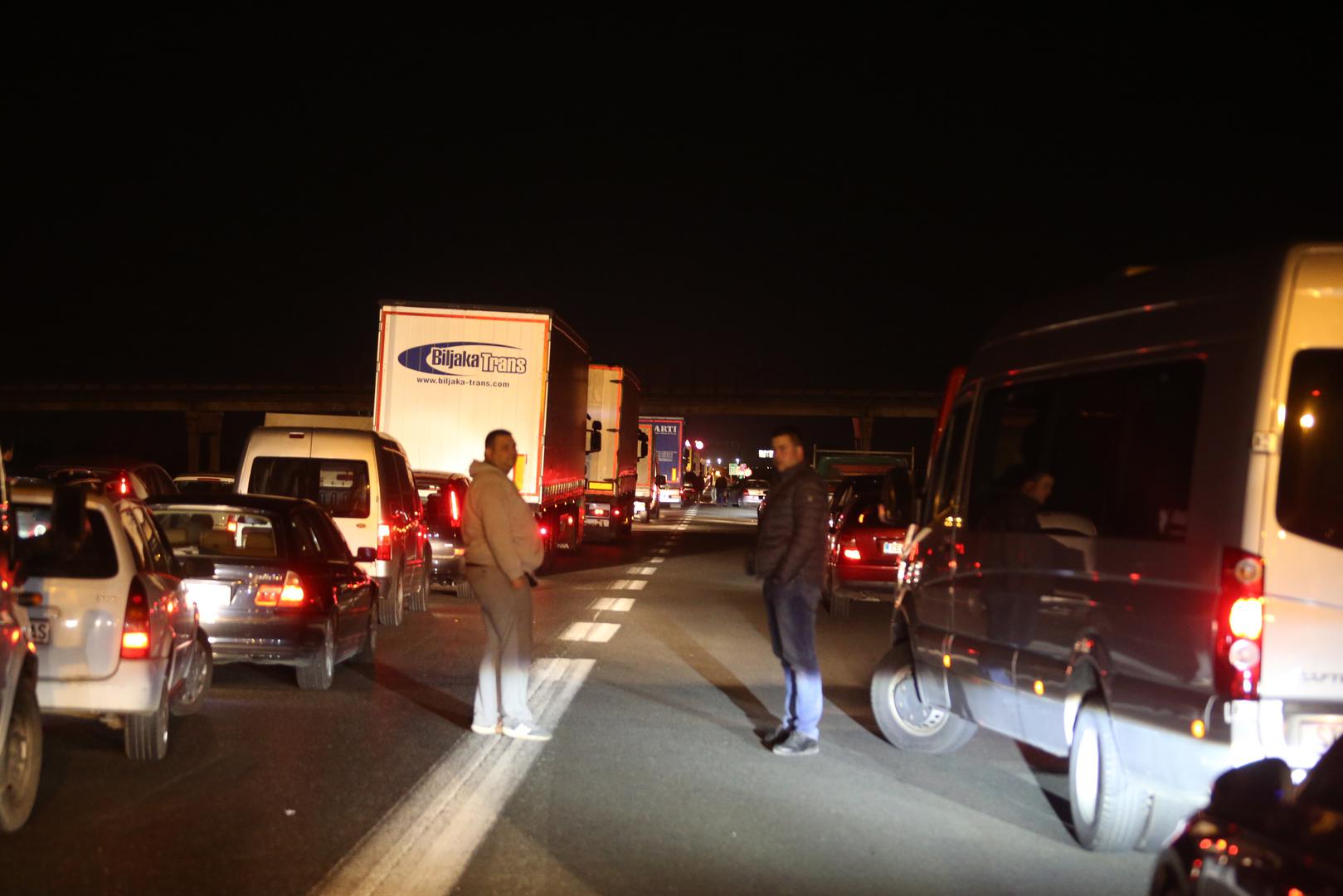 Na zagrebačkoj obilaznici došlo je do lančanog sudara.