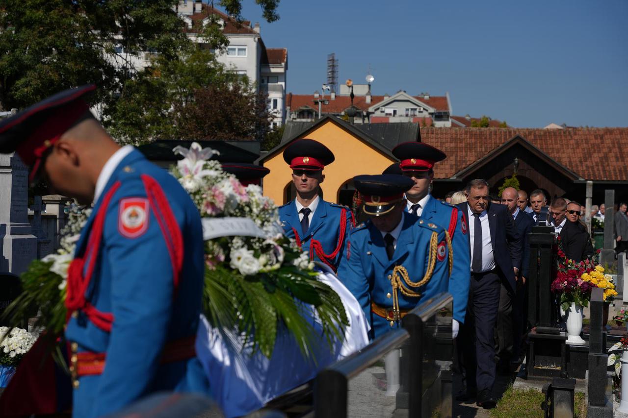 Banja Luka: Pokop haške osuđenice i bivše predsjednice Republike Srpske Biljane Plavšić