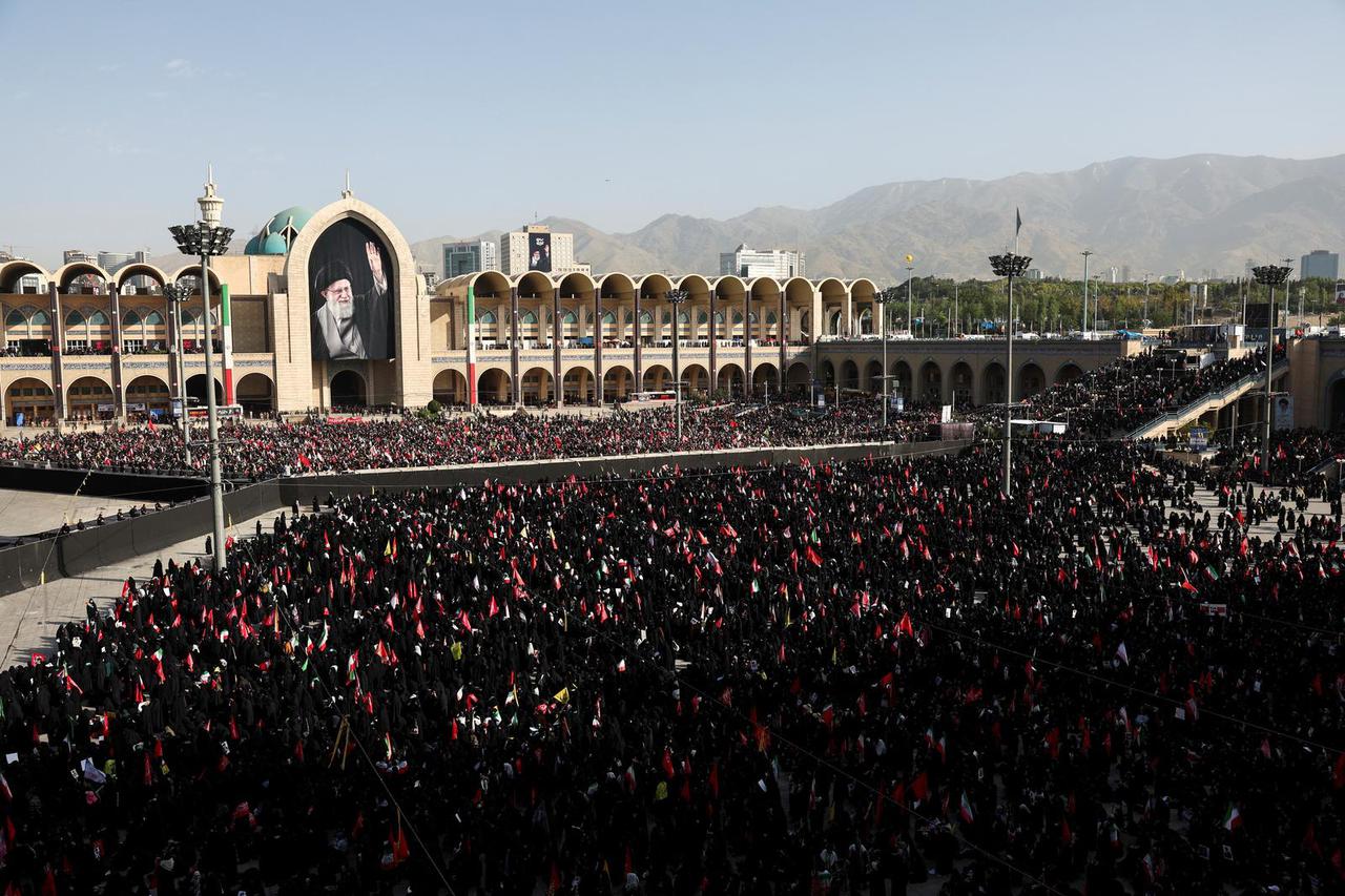 Farewell ceremony for Iran's late Supreme Leader Ayatollah Ali Khamenei