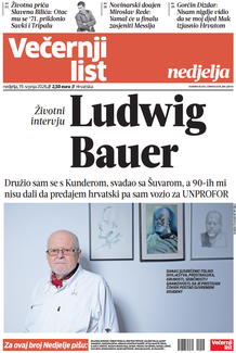 Večernji list naslovnica