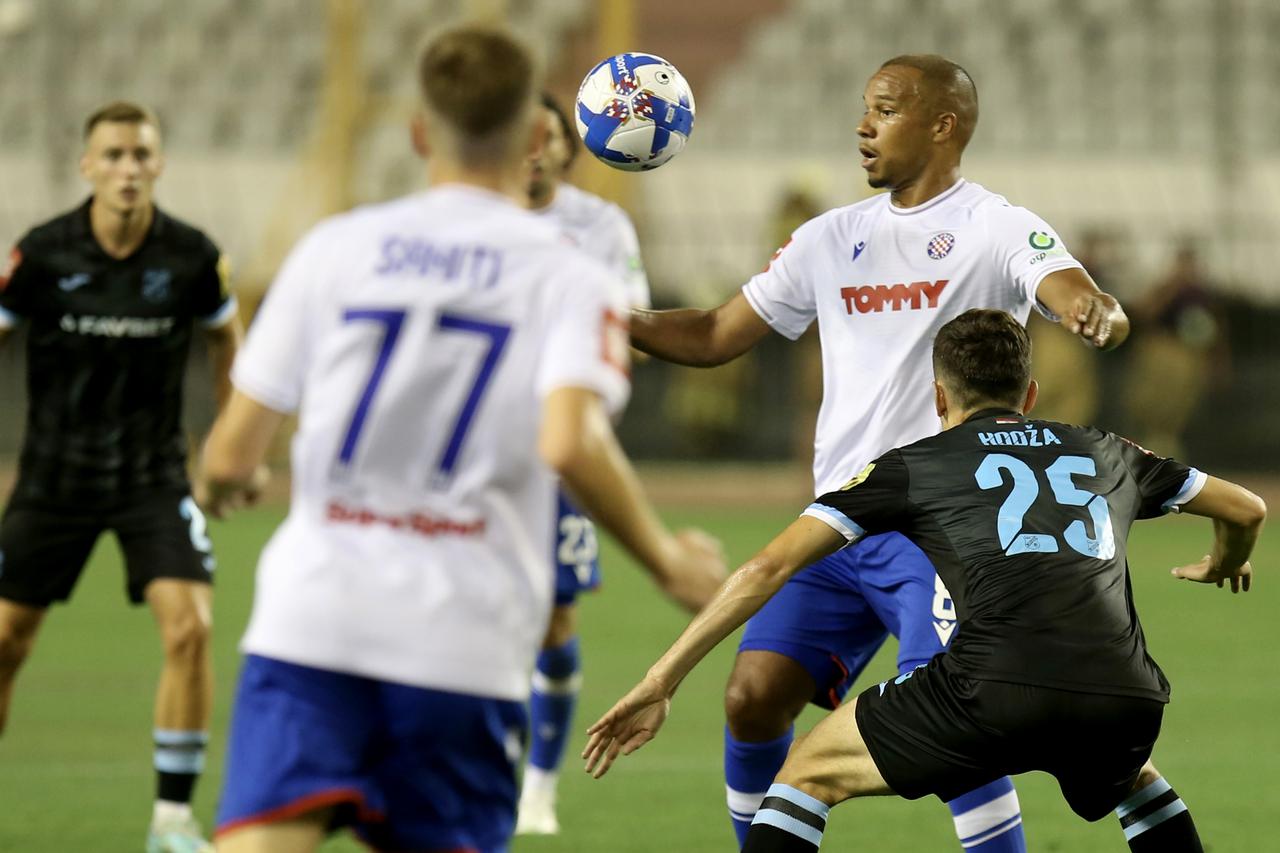 Split: Utakmica 2. kola SuperSport HNL-a između HNK Hajduk i HNK Rijeka