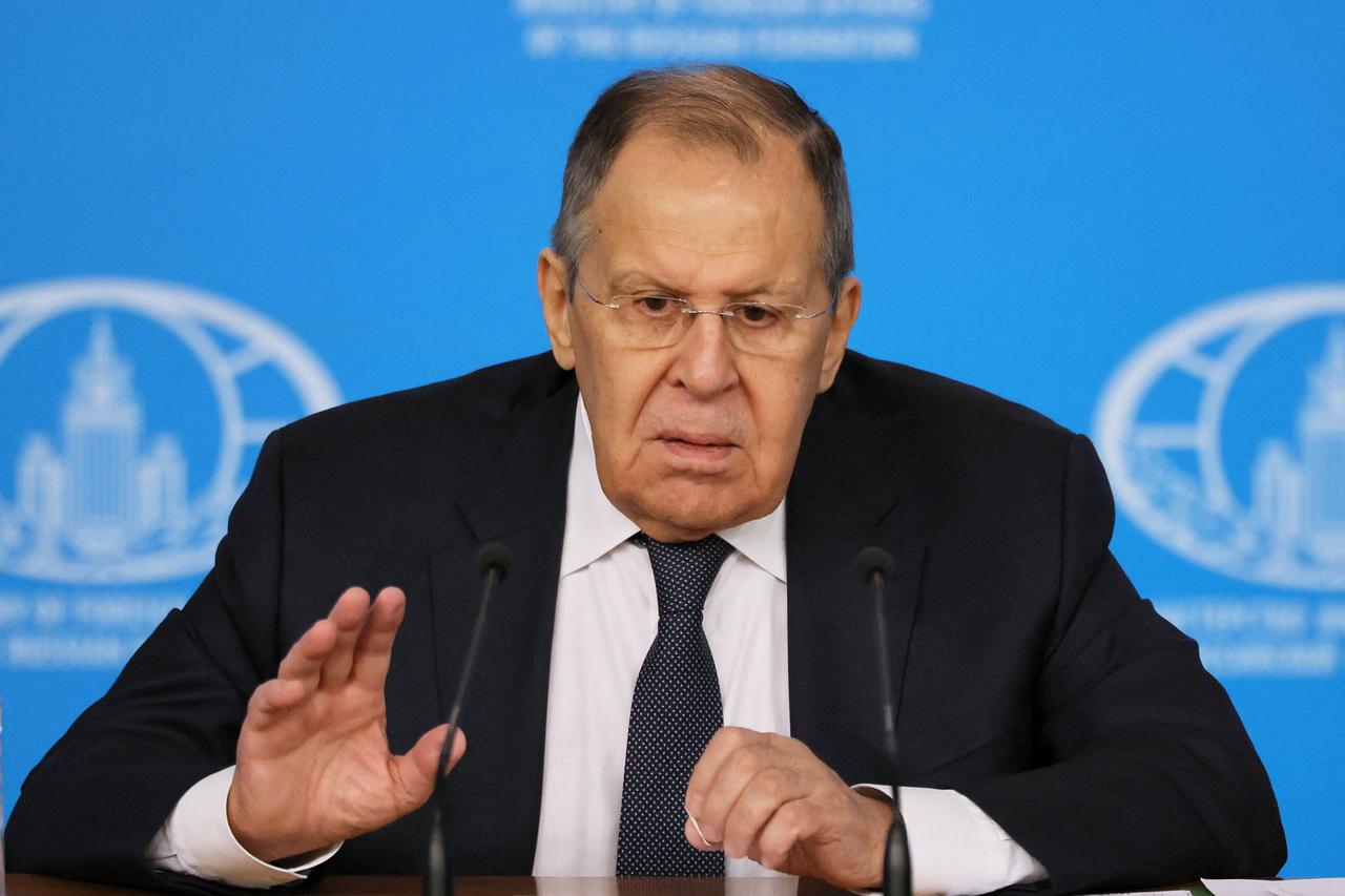Russian Foreign Minister Lavrov holds annual press conference in Moscow