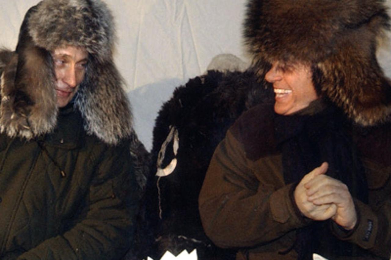 Putin i Berlusconi u Rusiji