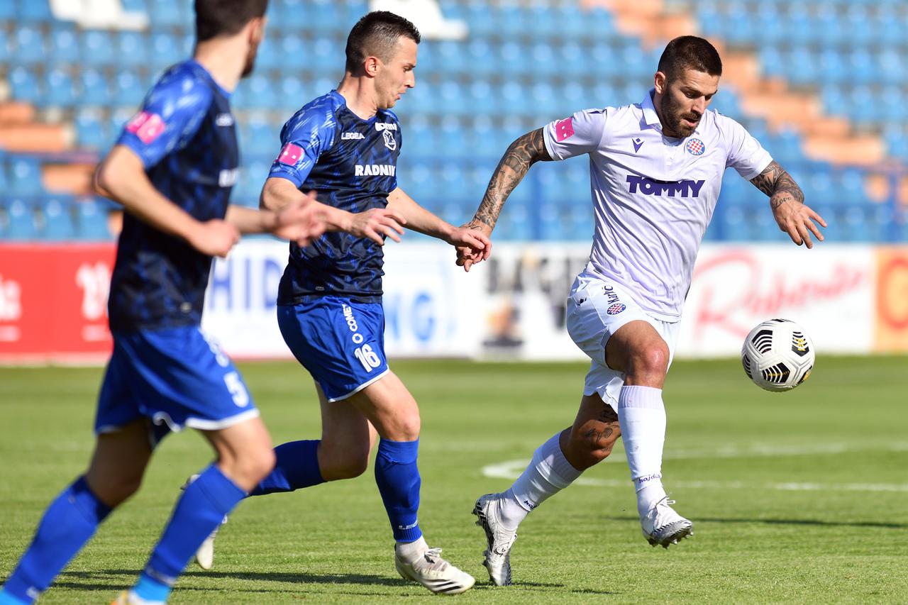 Varaždin i Hajduk sastali se u 33. kolu HT Prve lige