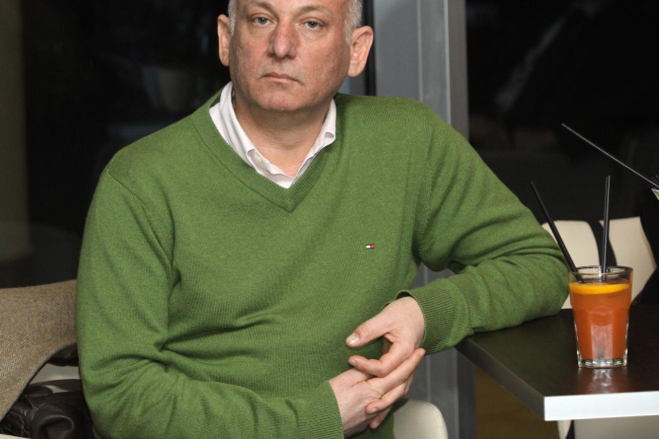 '12.11.2010., Zagreb - Promocija knjige Od dilera do mistera, autora Dine Bubicica, odrzana u Hypo centru u Wine bar Unico. Denis Latin.  Photo: Zarko Basic/PIXSELL'