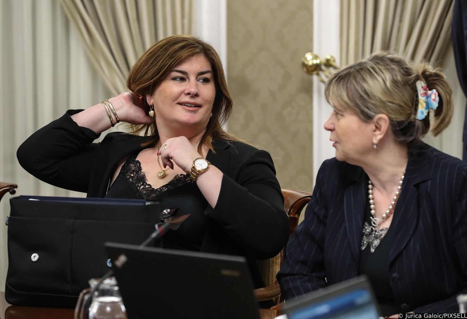 25.04.2019., Zagreb - 154. sjednica Vlade Republike Hrvatske.  Gabrijela Zalac. Photo: Jurica Galoic/PIXSELL 