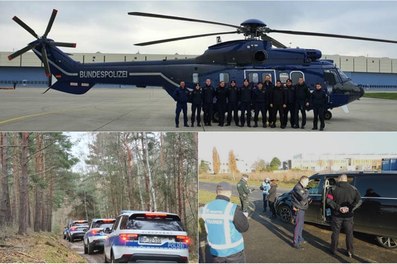 Zajednička pokazna vježba njemačkih i hrvatskih policajaca
