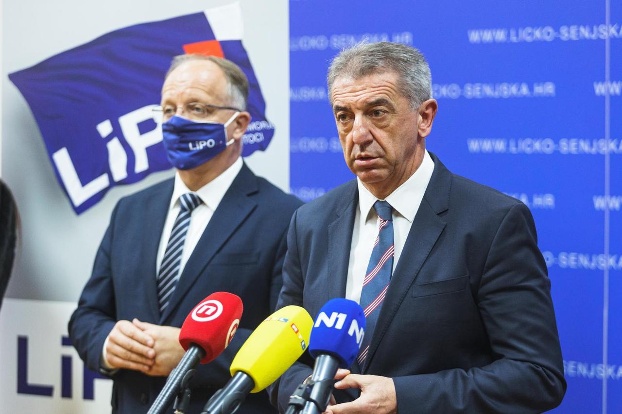 Gospić: Konferencija za medije nove političke stranke LiPO