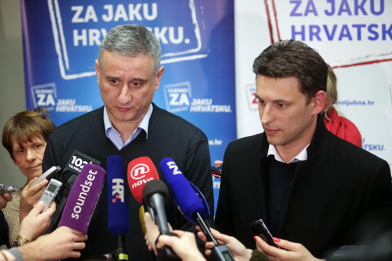Tomislav Karamarko i Božo Petrov