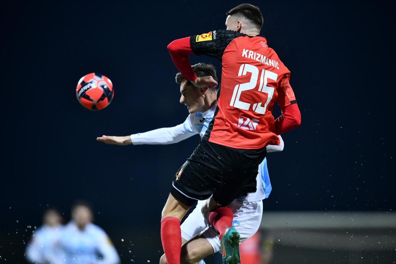 Naguravanje nogometaša Gorice i Rijeke nakon utakmice