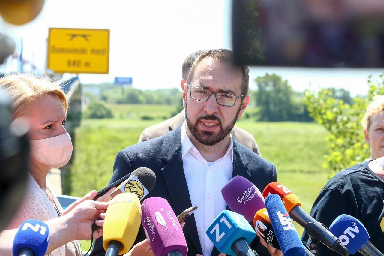 Gradonačelnik Tomašević obišao početak radova na Domovinskom mostu