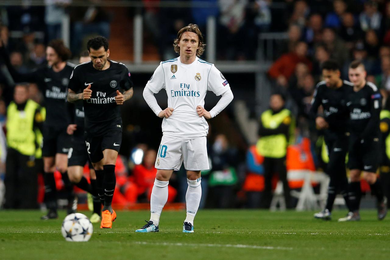 Real PSG Liga prvaka Luka Modrić